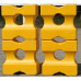 Cavalettiblock Small, Gul 4-pack.