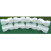Cavalettiblock Small, Vit 4-pack.